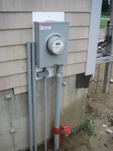 electric meter box removal|residential electric meter box.